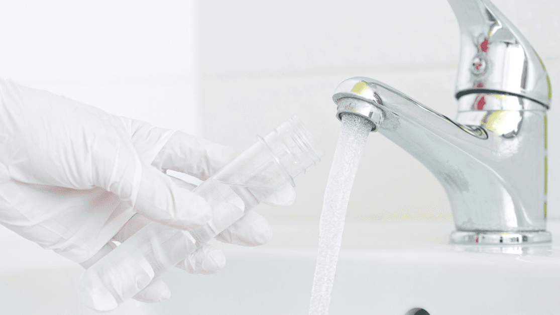 Badanie jakości wody pod kątem bakterii Legionella.