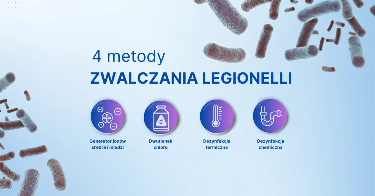 4 metody zwalczania Legionelli w 2024 roku