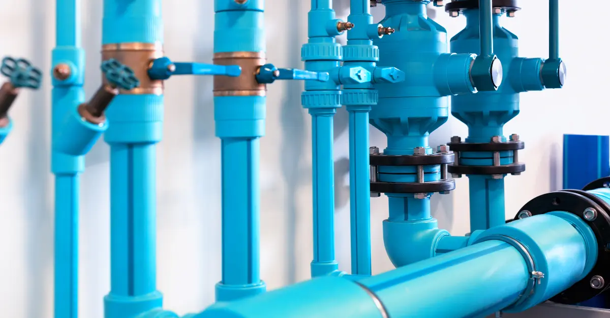 Instalacja wodna, w której może rozwinąć się Legionella