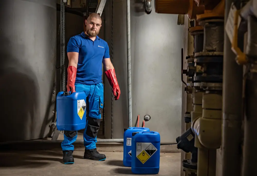 Dezynfekcja chemiczna instalacji wodnej w województwie zachodniopomorskim