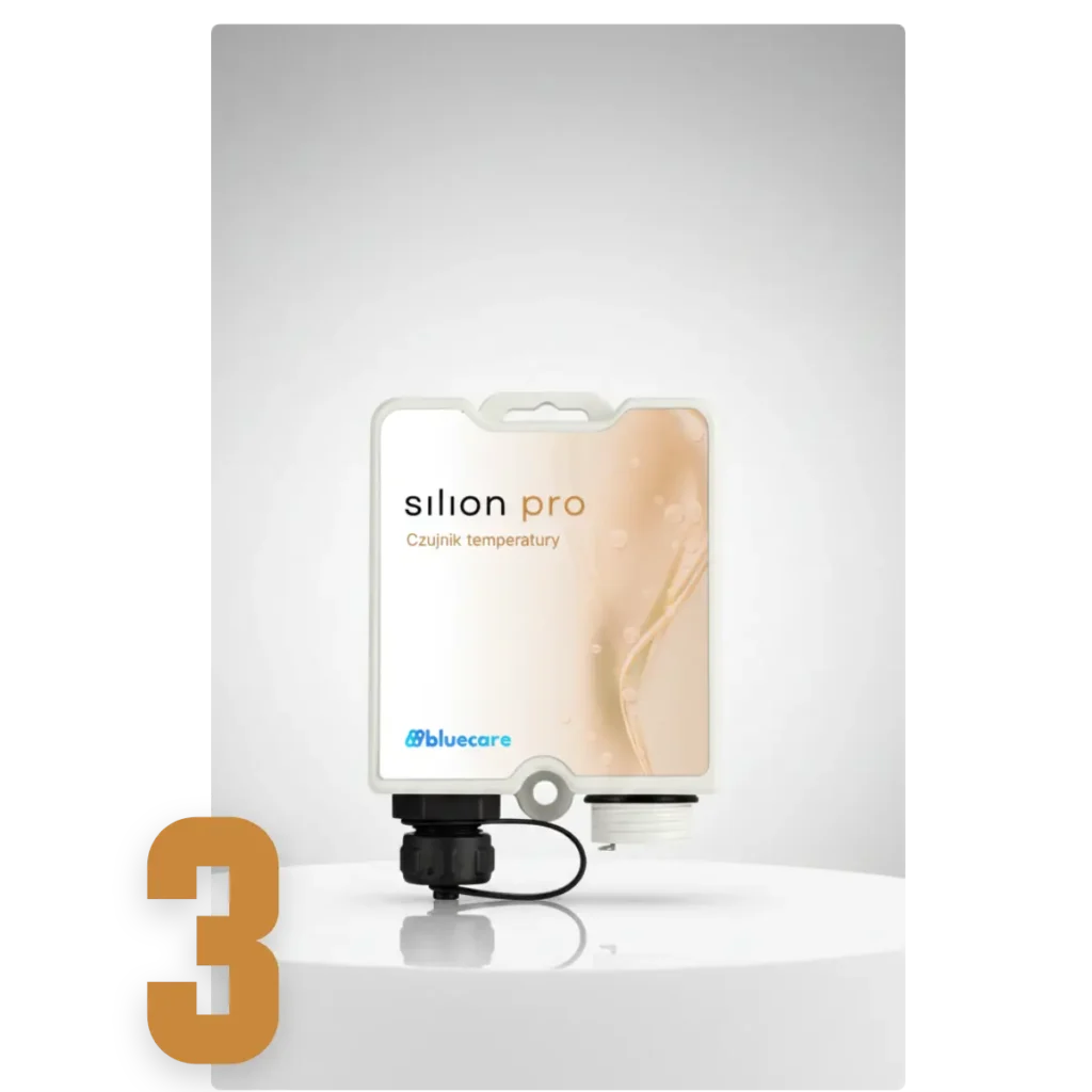 Silion PRO – moduł, czujnik temperatury wody, kluczowy dla usuwania bakterii Legionella.